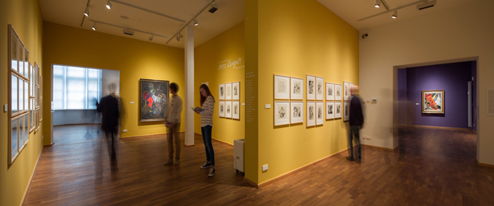 Impressionen aus der Chagall-Ausstellung (2.9. – 18.11.2018)