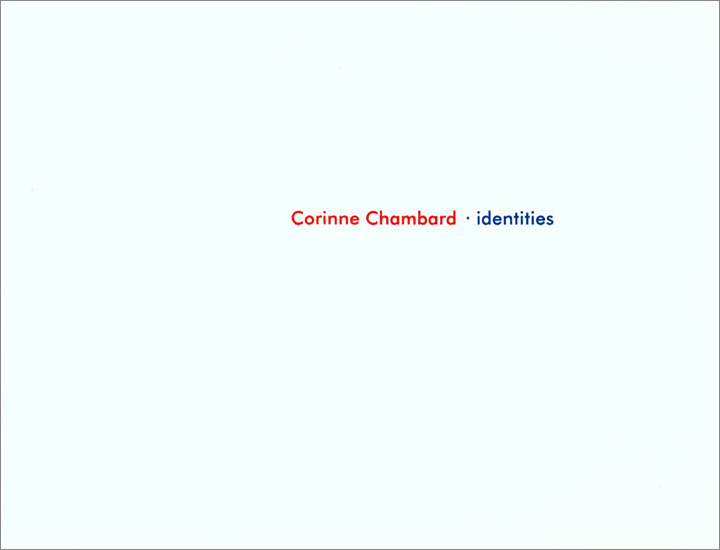  Corinne Chambard. Identities