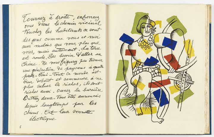 Fernand Léger, Cirque (Zirkus), 1950, Einband: Monique Mathieu © VG Bild-Kunst, Bonn 2018