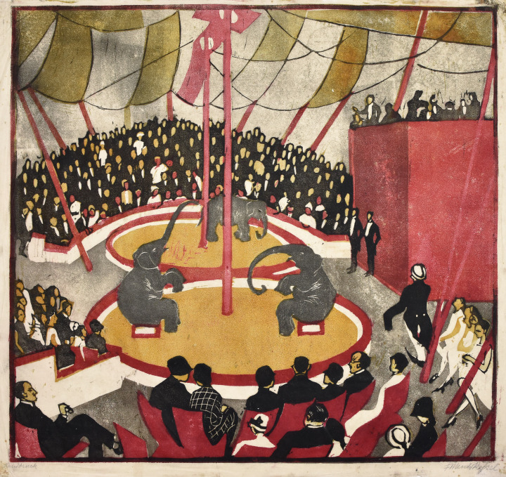 F.M.Kessel, Zirkus, um 1925