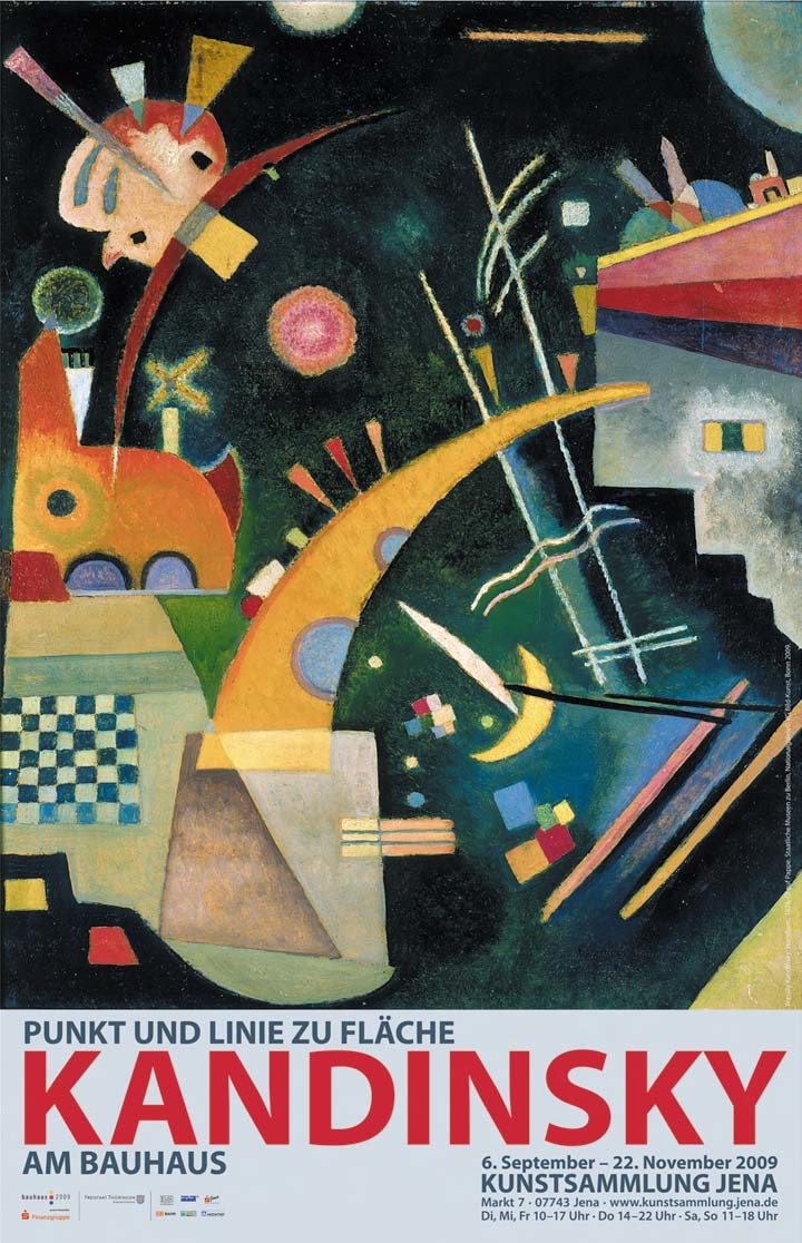 Punkt und Linie zu Fläche. KANDINSKY am Bauhaus