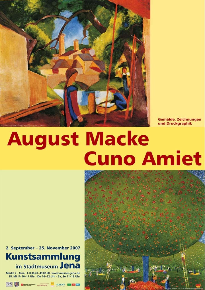 August Macke & Cuno Amiet